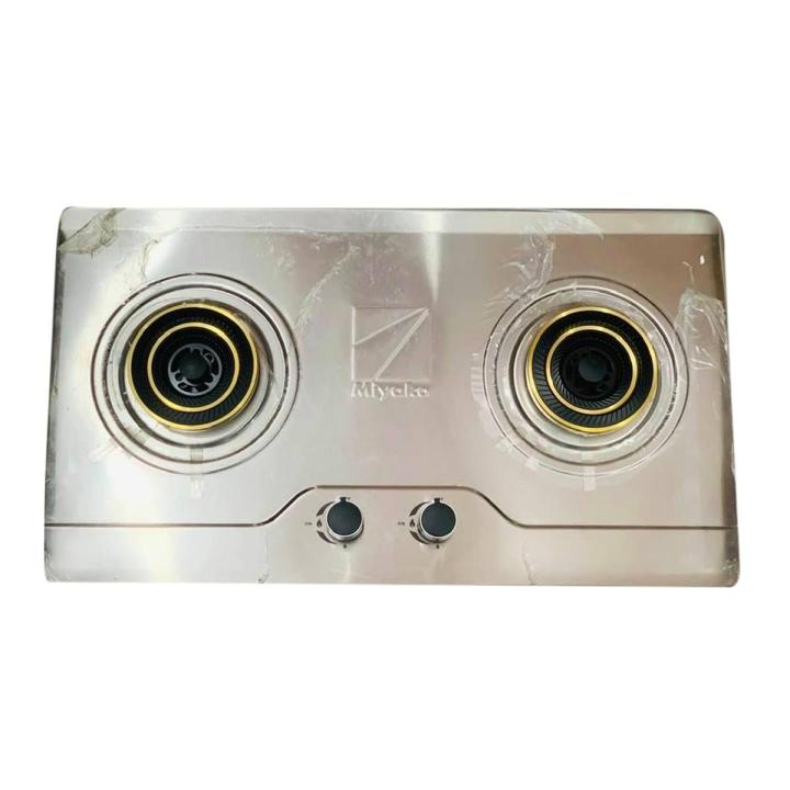 Miyaka 2 burner Stainless Steel Gas Stove ISI Marked