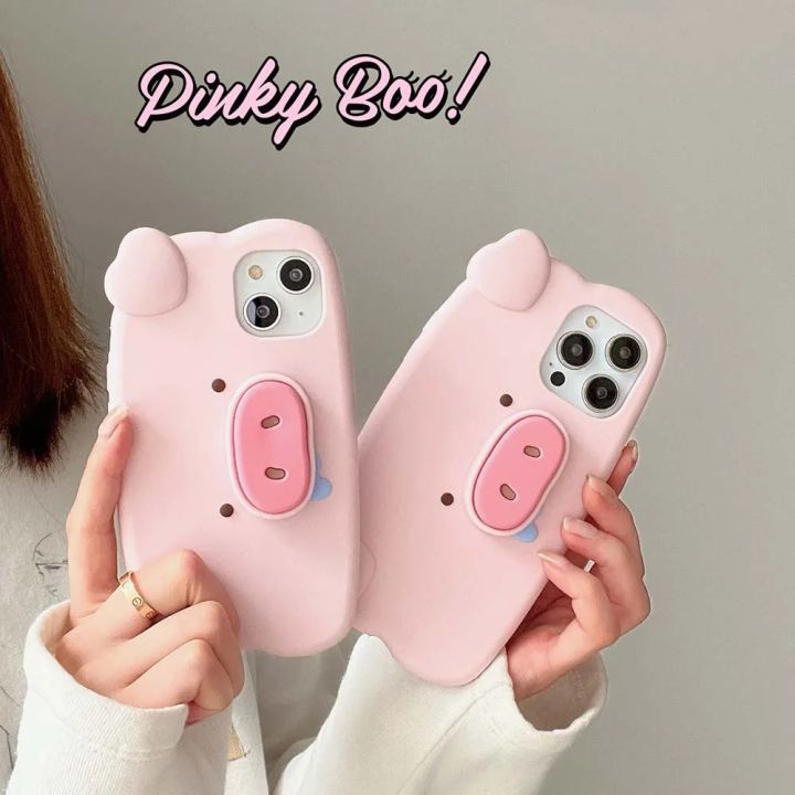 Cute%20Pig%20Nose%20Stand%20Case%20For%20iPhone%2015%2014%2013%2012%2011%20XS%20XR%20Pro%20Max%20Mini%207%208%20Plus%20Se%20Soft%20Silicone%20Shockproof%20Cover%20Skin%20-%20Image%202