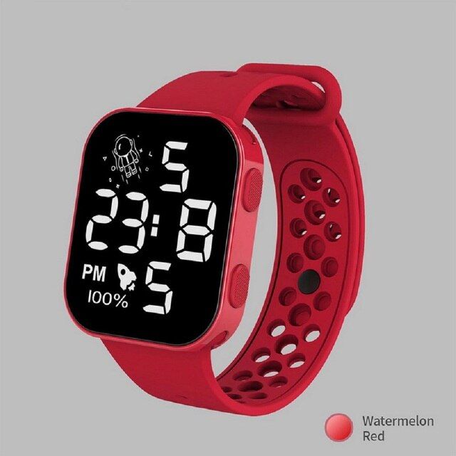 2022 LED Digital Watch For Kids Sports Waterproof Watches Boy Girl Children's Watch Electronic Clock Kids Watch Relogio Infantil
