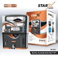 Star X series Black Water Purifier,RO+UV+UF+Zinc+Copper+Alkaline,7-Stage.Capacity-100.GPD:12 Litre. 
