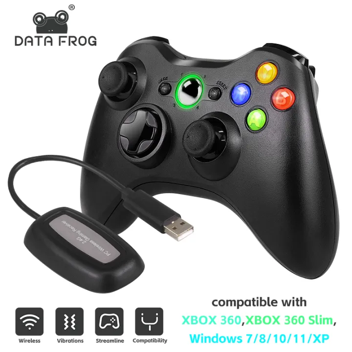 360/P for Xbox game controller applicable line game controller game 2.4g without S3/PC video game console 3D joystick joystick game controller accessories