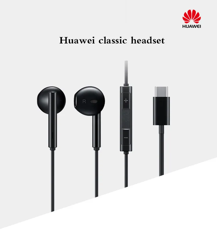 Huawei CM33 Type-c Wired Headphones Volume Control In Ear Noise - Main Image