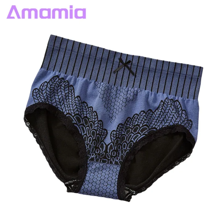 Amamia%20Panties%20Elastic%20Sweat%20Absorption%20Women%20Underpants%20-%20Image%202