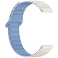 (NEW) Two Color Magnetic Buckle Silicone Watch Band For Redmi Watch 5 Active.
