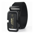 China Gear Men's Nylon Belt with Auto Gear Buckle - Premium Quality, Durable, Adjustable for Casual and Formal Wear.