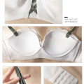 High quality thin bra breathable bra wireless bra small chest gathered bra seamless bra. 