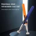 8 Lbs Suction Magnetic Pickup BGA Chip Picker Steel Antenna Retractable Iron Rod Strong Magnetic Rod Grabber Repair Tools. 