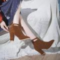 Suede womens british martin ladies boots fashionable design. 