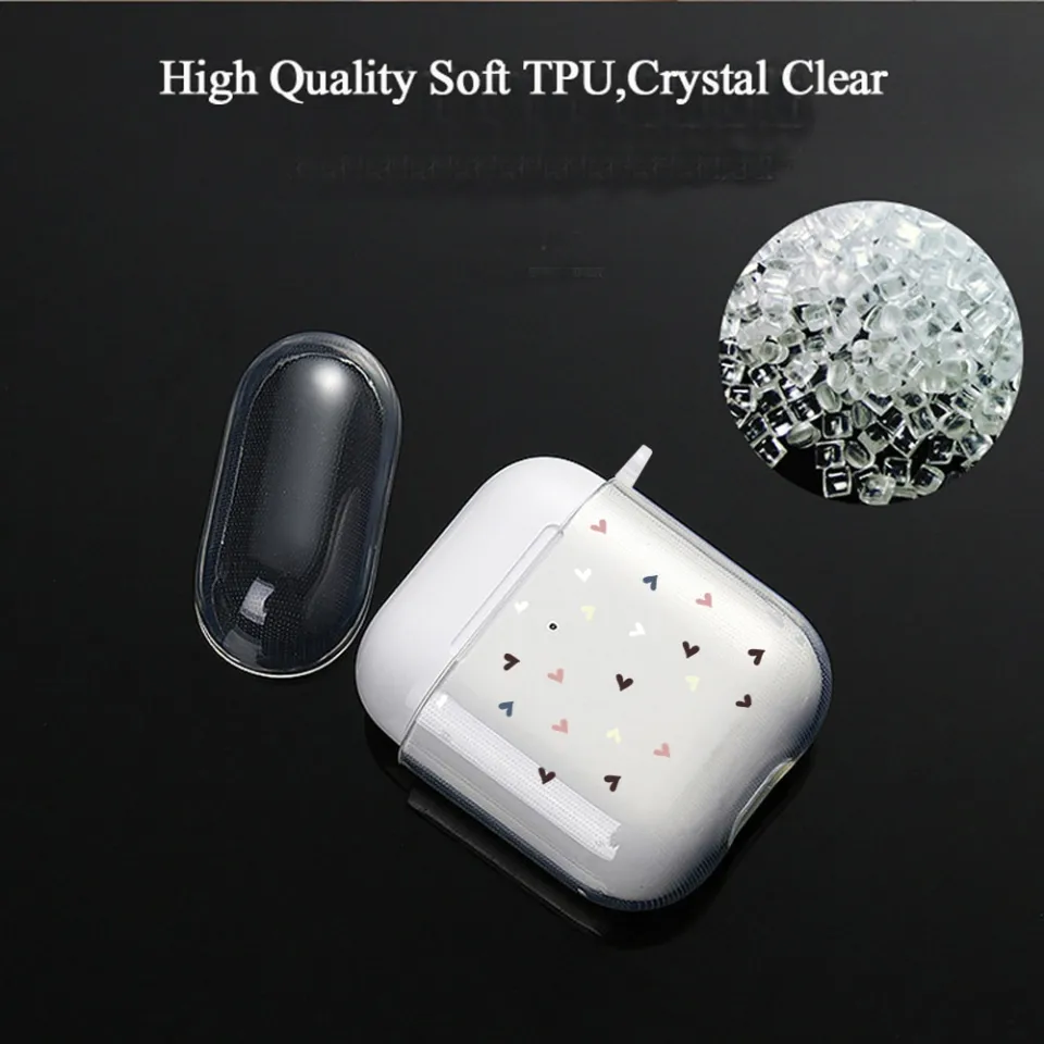 Soft TPU Earphone Cases For Airpods Pro Clear Protective Cover