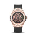 Ins web red universe big bang tattoo spider web watch male student Tiktok night light waterproof quartz watch male fashion.