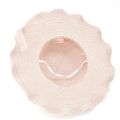 Summer Elegant Women's Sun Hat Flower Straw Hat Wide Brim Sea Beach Sun Hat Bone Capeline Chapeaux For Lady.