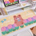 Kawaii Mouse Pad Gaming Large Cute Mousepad PU Leather Waterproof Mouse Pad Desktop Keyboard Desk Pad for School Office. 