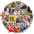 25Pcs/Pack Grand Theft Auto V GTA V PVC Waterproof Stickers For Phone Luggage Skateboard Laptop.