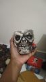 Skeleton Head Style Ashtray Resin Simulation Head Model Halloween. 