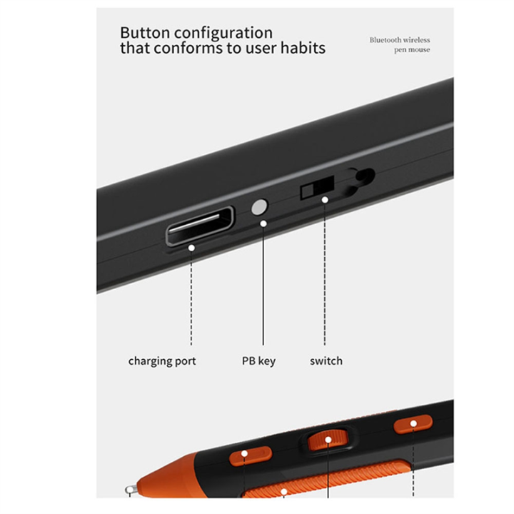 Wireless%202-In-1%20Writing%20Pen%20Mouse%20Type-C%20Bluetooth%20Dual%20Mode%202.4G+%20Bluetooth%20PPT%20Page%20Turning%20Device%20for%20Desktop%20Laptops%20-%20Image%204