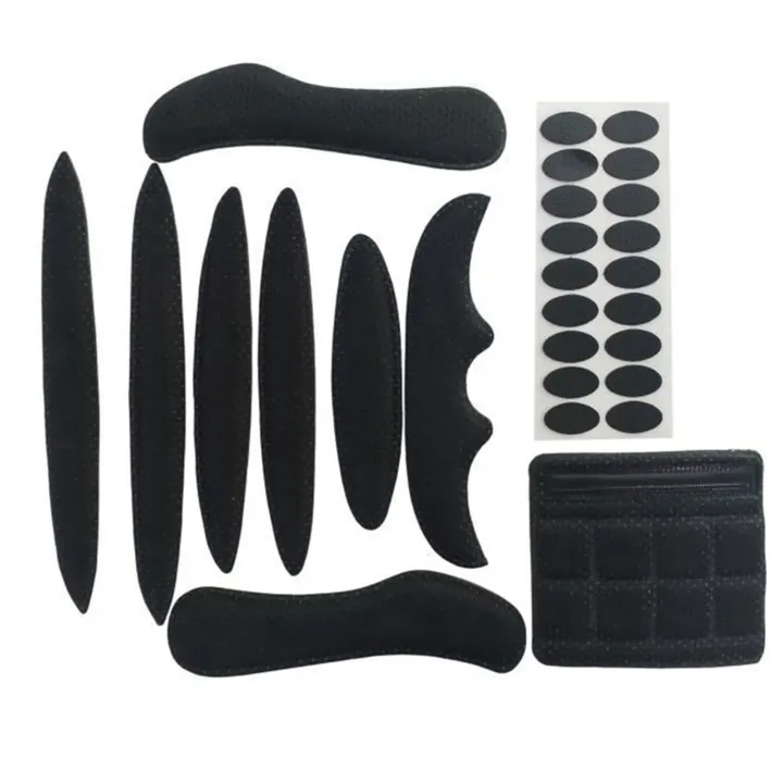 4%20Pack%20Universal%20Cycling%20Replacement%20Sponge%20Pads%20Set%20Helmet%20Cushions%20Kit%20for%20Bike%20Cycling%20Motorcycle%20Helmet,Black%20-%20Image%206