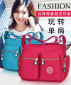 【Event】Zhuo Ku 2020 New Washed Nylon Bag Canvas Women's Bag One Shoulder Crossbody Handbag Mommy Bag.