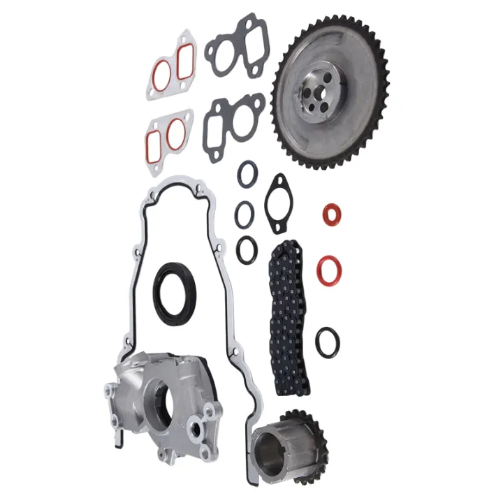 High Volume Oil Pump Change Gaskets Timing Chain Kit Replacement Accessories for 5.3L 6.0L 12576407, 12556582, 12678151, TS33210, TCS45993