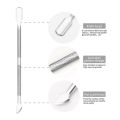 UR SUGAR 1 Pcs Dual-End Cuticle Pusher Remover Nail Art Tool Diy Design. 