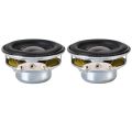 2Pcs/lot 40MM 4 Ohm 5W Audio Portable Speakers 1.5 Inch 16 Core Small Full Range Rubber Side NdFeB Waterproof DIY Speaker.