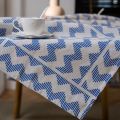 Table Cloth Vintage Printed Table Cloth American Fabric Rectangular.