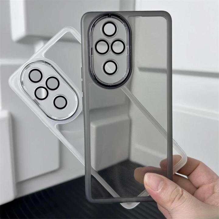 luxury%20Lens%20Film%20Case%20for%20Honor%20200%20Pro%205G%20360%20camera%20protective%20Soft%20TPU%20Phone%20back%20cover%20Honor200%20200Pro%20Honor200Pro%20Clear%20bag%20-%20Image%205