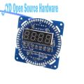 【Alizeker Mall】DS1302 clock temperature display alarm clock function Rotating LED clock kit. 