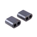 10pcs RF Ferrite Core Double Holes RF Magnet RF Accessories 13.5*7.5*14mm. 