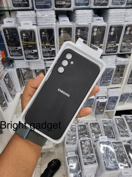 For Samsung Galaxy A35 Back Case Premium Silicon Soft Touch Finished Silky Back Case Silicon Mobile Phone Back Cover Samsung A35 5g Soft Silicon Back Case