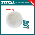 TOTAL TAC721801 Wool polishing bonnet. 