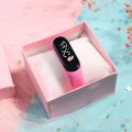 Kawaii Smart Watch For Kids Fashion Outdoor Waterproof Sports Kids' Watches Boy Girls Digital Watches Silicone montre enfant.