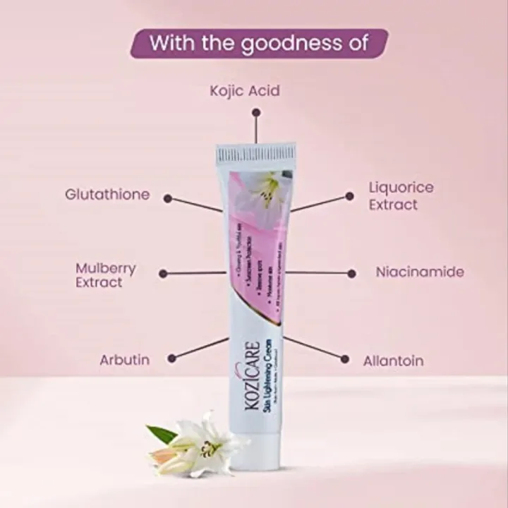 Kozicare%20Kojic%20Acid%20Cream,%20Glutathione%20with%20Niacinamide%20%7C%20Face%20For%20Glowing%20Skin%20%7C%20Dark%20Spot%20&%20Tan%20Removal%20%7C%20for%20Men%20&%20Women%20%7C%20Lightweight%20&%20Non%20Greasy%20-%2015%20Gm%20-%20Image%202