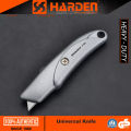 Harden Retractable Universal Cutter 150mm Utility Cutter Professional Quality Aluminum Body 570321. 