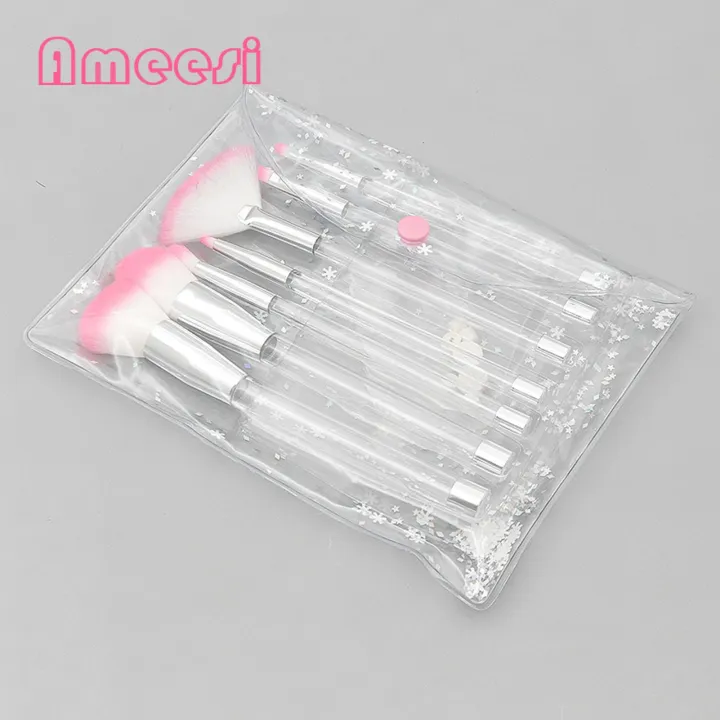 Soft%20Makeup%20Bruss%207pcs%20Glitter%20Handle%20Makeup%20Brush%20Set%20rle%20Multifunction%20Cosmetic%20Bruss%20for%20er%20Blush%20Contour%20Eye%20Shadow%20Brow%20Lip%20Detailing%20-%20Image%203