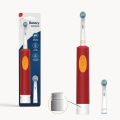 Baining/Honglong cross-border factory direct sale adult round head rotary electric toothbrush compatible with oral-b. 