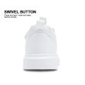 Tenis Sneakers Kids Spring/Autumn New Boys Girls Sports Shoes Casual Board Shoes Leather Soft Soled Children Black White Shoes. 