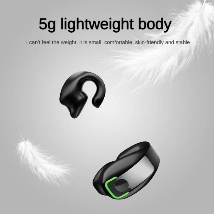 SK%20GD28%20Bone%20Conduction%20TWS%20Headphones%20Bluetooth%20V5.3%20Ear%20Clip%20Lightweight%20Business%20Sports%20Game%20Headset%20with%20Mic%20Noise%20Reduction%20-%20Image%202