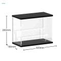 Acrylic Dustproof Display Case for Doll Collectibles Diecast Model XL.