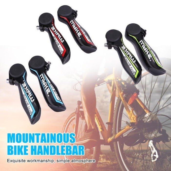 WAKE Paired Aluminum Alloy Bicycle Bike Handlebar Bar End - 2 Piece