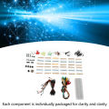 Electronic Component Assortment Kit Electronic Component Kit Lightweight for DIY. 