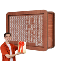 Wooden Piggy Bank for Adult Kids, Money Box with Counter, Money Saving Tin, Money Box with Counting Target Easy Install Easy to Use 5000.