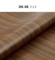 Wood Vinyl Wallpaper Roll Waterproof Self Adhesive Decor Contact Paper Doors Cabinet Desktop Modern Furniture Decorative Sticker - 120x60 cm. 