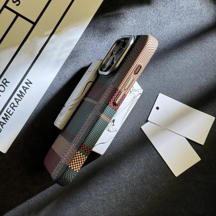 Magnetic%20Kevlar%20Carbon%20Fiber%20Pattern%20For%20iPhone%2016Pro%2015%20Pro%20Maxhappy%2014%2013%2012%20Pro%20Plaid%20Personalized%20Phone%20Case%20For%2012%2013%2014%20Pro%20Max%20-%20Image%206
