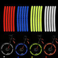 20Pcs Car Wheel Rim Reflective Decorative Strip Night Safety Warning Stickers Car Bike Tire Reflective Stickers Auto Decor Decals Accessories. 