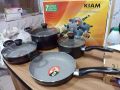 Kiam Non-Stick 7 Piece Cookware Set (Induction Bottom) - Upgrade Your Cooking Experience with This Durable and High-Quality Cookware Set. 