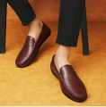 New Style 2022 Leather Slip Moccasins Loafers Casual Shoes For Men Driving - Shoe - Lofar. 