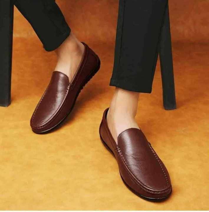 New Style 2022 Leather Slip Moccasins Loafers Casual Shoes For Men Driving - Shoe - Lofar