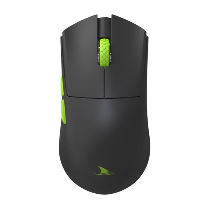 Darmoshark M3 pro Wireless BT5.2 2.4G Wired Tri-Mode Rechargeable Gaming Mouse 26000DPI Adjustable 650IPS 50G Optical E-sports Mice Custom Drivers Large-capacity Battery For Computer Laptop PC-black