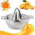 Stainless Steel Kitchen Gadget Portable Kitchen Tool Manual Fruit Juicer Fruit Juicer Hand Press Squeezer.
