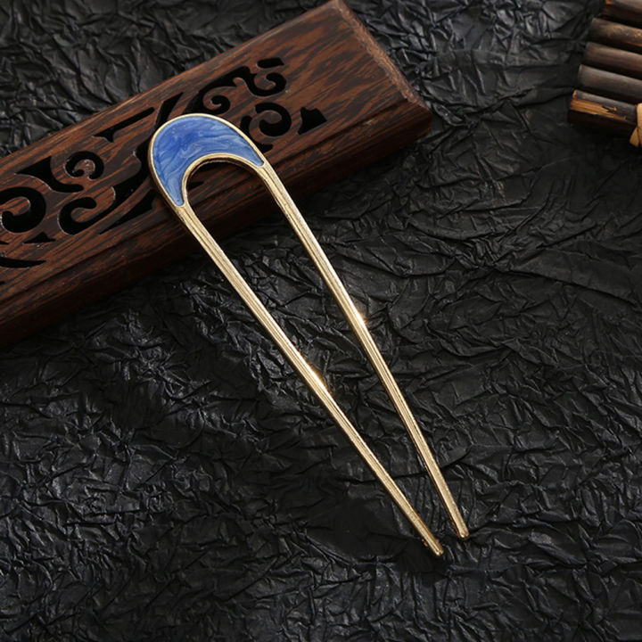 Fashion%20Vintage%20U-Shaped%20Hairpin%20Simple%20Geometric%20Metal%20Hair%20Sticks%20for%20Women%20Girls%20High%20Ponytail%20Bun%20Pin%20Hair%20Accessories%20Gifts%20-%20Image%203